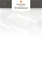 Mobile Screenshot of fermedoudoumont.be